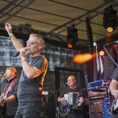 Musiker der bayrischen Band 